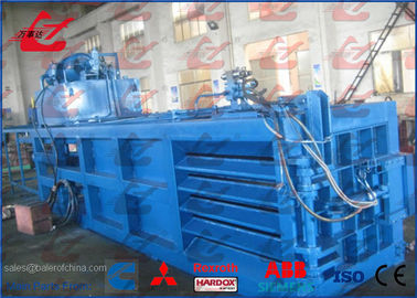 شراء النفايات أورينت كرتون المطحنة بالات أفقي آلة 500KGS بايل الوزن online manufacture