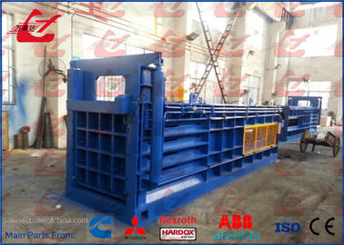 جودة  125 Ton Horizontal Baler Waste PET Bottle Baling Machine For Plastic Bottles And Cartons مصنع
