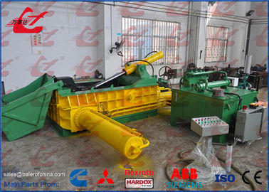 شراء 200 طن الكامل التلقائي Hydrauilc آلة معدنية بالات الخردة مع تغذية النطاط online manufacture