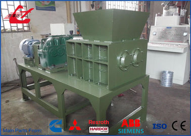 جودة  Dust Free Industrial Waste Shredder , Scrap Metal Shredding Machine For Light Scrap Metal Tin Cans مصنع