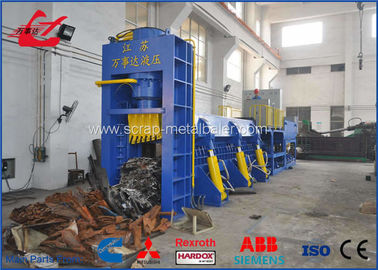 جودة  Customized Waste Car Metal Shear Baler For Waste Car Recycling Yards 5000mm Length Press Chamber مصنع