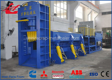 شراء تخصيص 74kw الخردة آلة القص لخردة أنابيب، المركبات المعادن بالات القص online manufacture