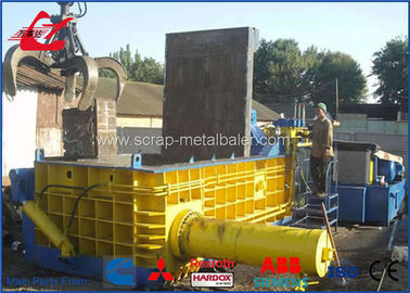 شراء خردة السيارات الجسم آلة معدنية خردة بالات، 74kW موتور الصلب آلات رزمة مربوطة online manufacture