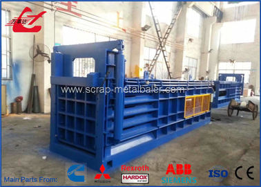 جودة  Mitsubishi PLC Control Waste Paper Baler Hydraulic Baling Press Machine 125 Ton مصنع