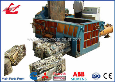 جودة  PLC Automatic Control Aluminum Can Compactor Machine , Scrap Steel Baler Machines 6500KG مصنع