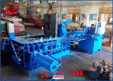 شراء النفايات علب المشروبات الهيدروليكية الخردة المعدنية المكبس مع صمام التحكم اليد online manufacture