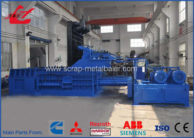 شراء PLC التلقائي الهيدروليكية الخردة المعدنية رزمة مربوطة مع بالة جانب دفع الخروج online manufacture