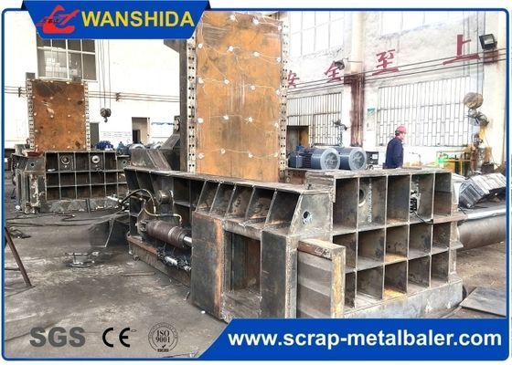 شراء Industrial Scrap Metal Baler with Total Power 60KW and Machine Size 2800X1600X1800 mm for Efficient Baling online manufacture