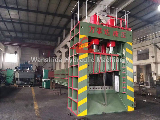 شراء WANSHIDA 800 طن هيدروليكي مقصلة الخردة المعدنية آلة القص العملاقة القص online manufacture
