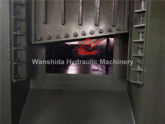 WANSHIDA 800 طن هيدروليكي مقصلة الخردة المعدنية آلة القص العملاقة القص
