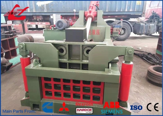 Y83Q-135 سلك النحاس الخردة المعدنية بالر الأمامية للخارج