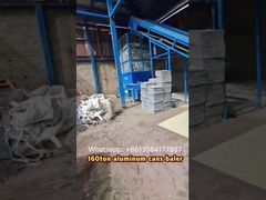 علب ألومنيوم 160 طن ماكينة ضغط بالات